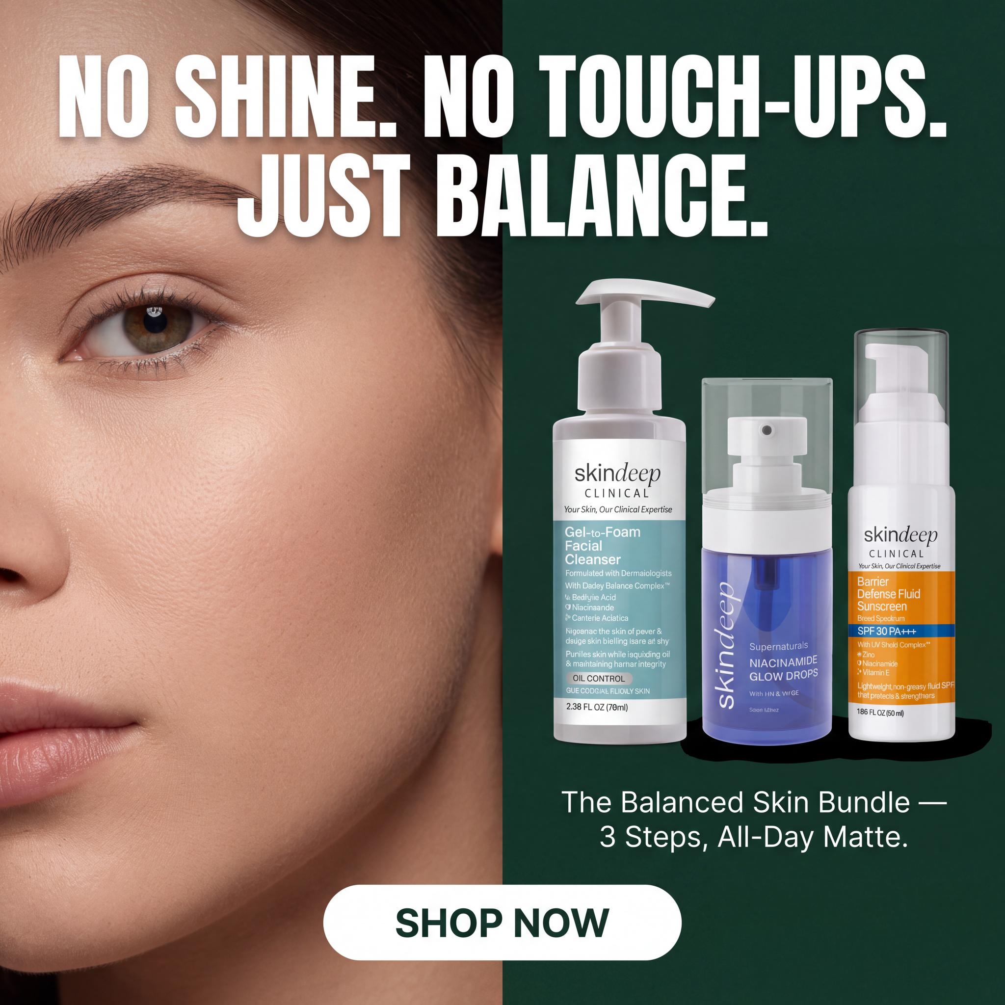 Skin Deep Facebook ad