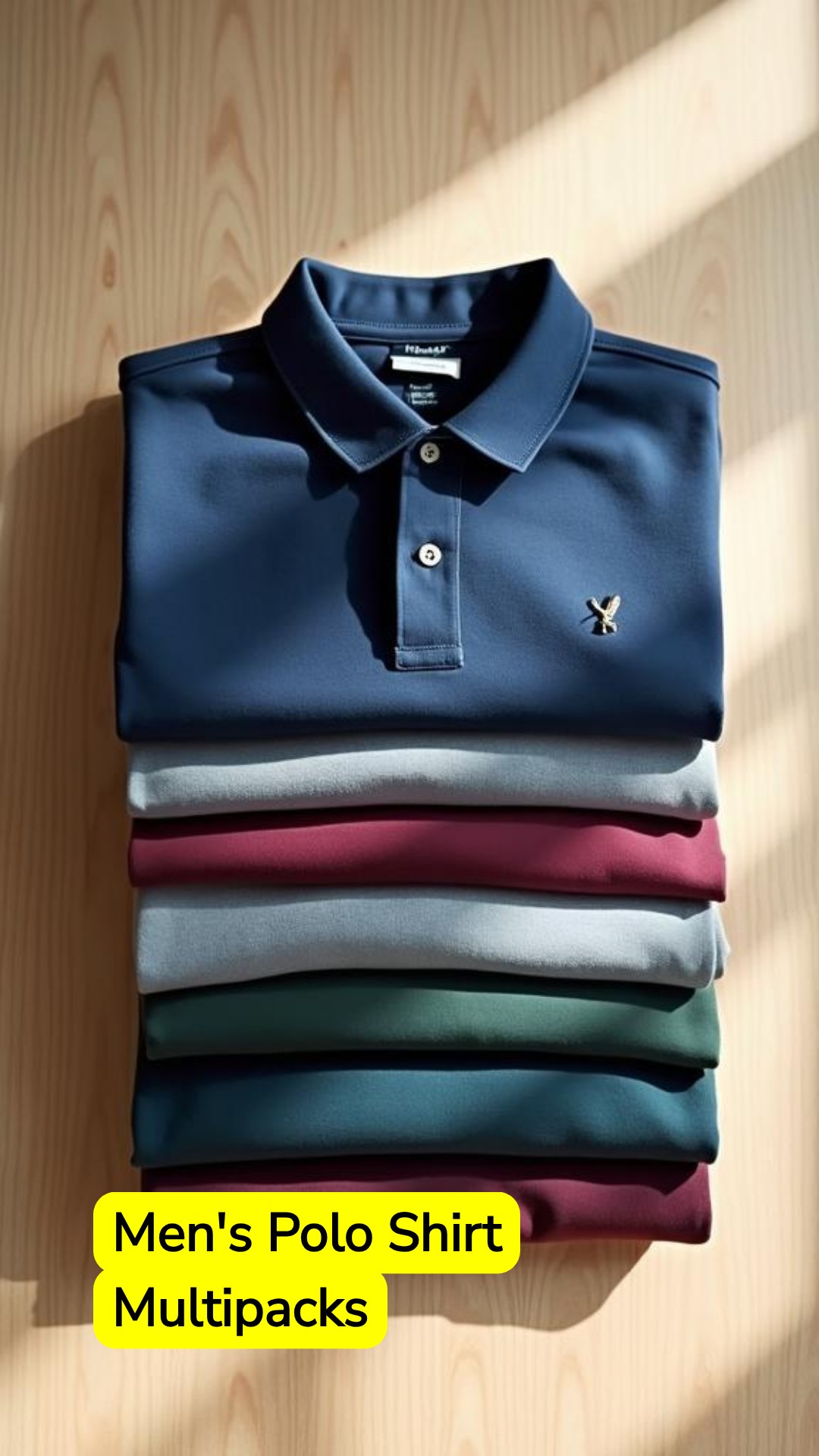 FAQInsider Pulse Facebook ad: Men's Polo Shirt Multipacks