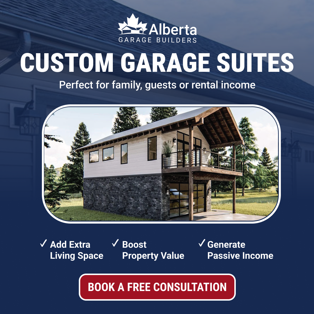 Alberta Garage Builders Facebook ad