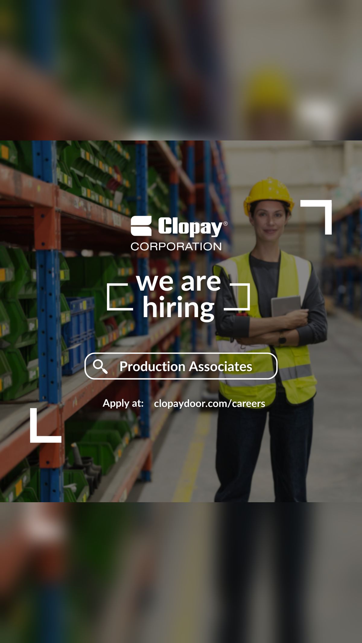Clopay Garage Doors Facebook ad
