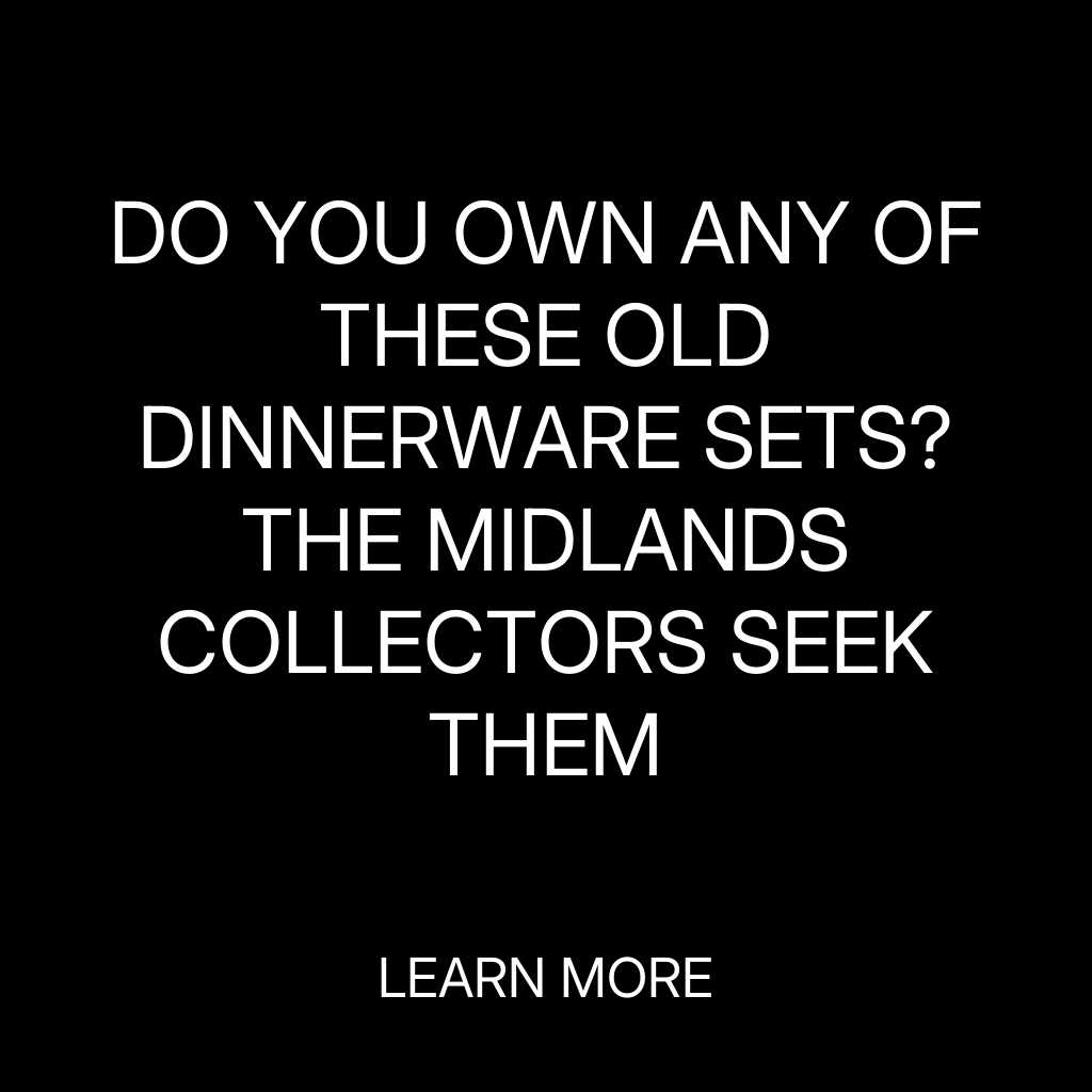 The Curiosity Lab Facebook ad: Vintage Dinnerware Sets Wanted by Collectors