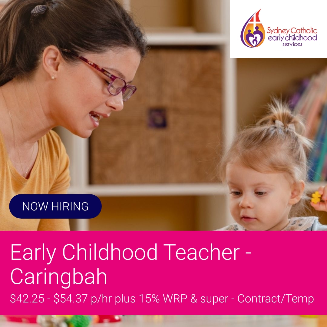 SEEK Facebook ad: Early Childhood Teacher - Caringbah