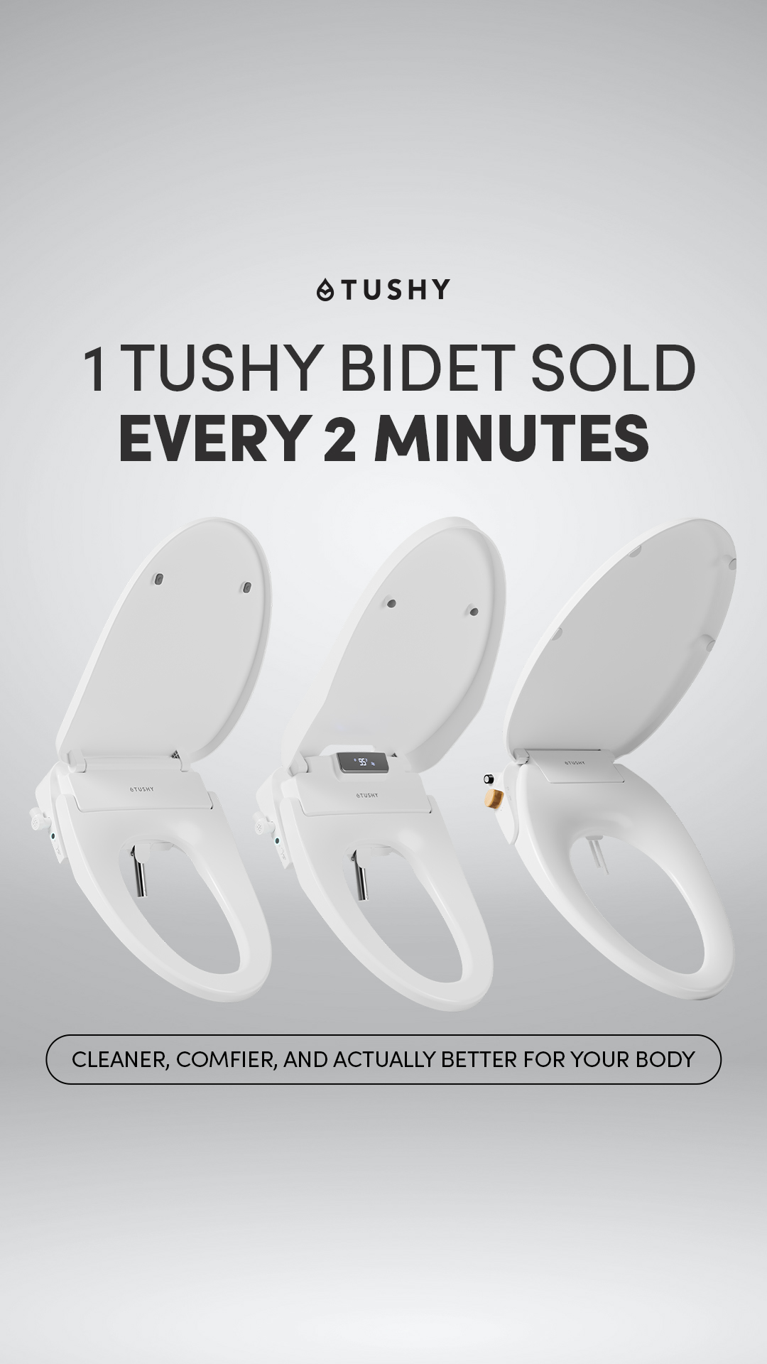 TUSHY Facebook ad