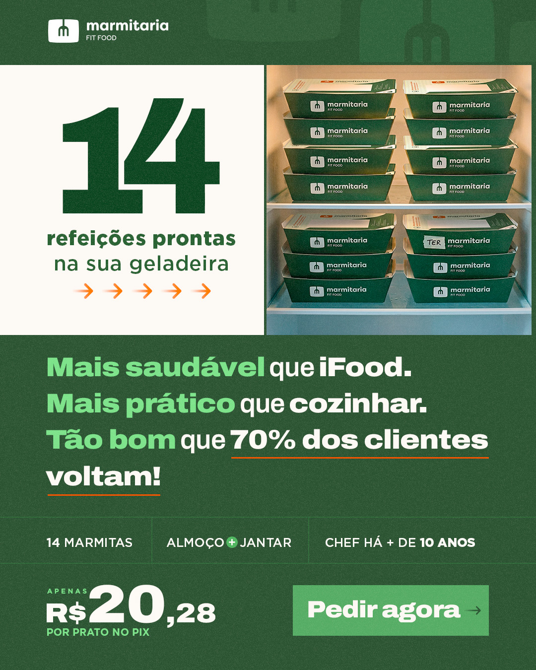 Marmitaria Fit Food Facebook ad