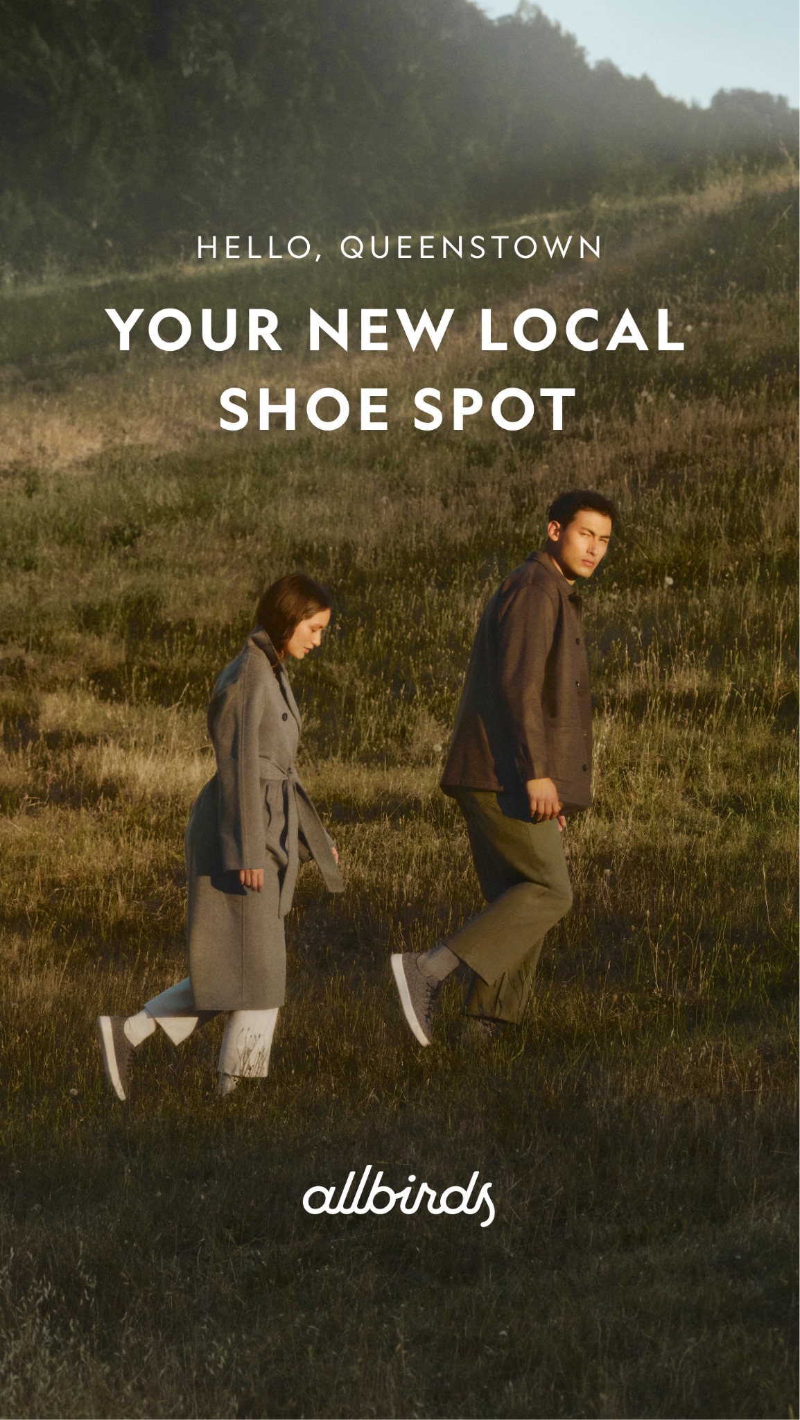 Allbirds New Zealand Facebook ad