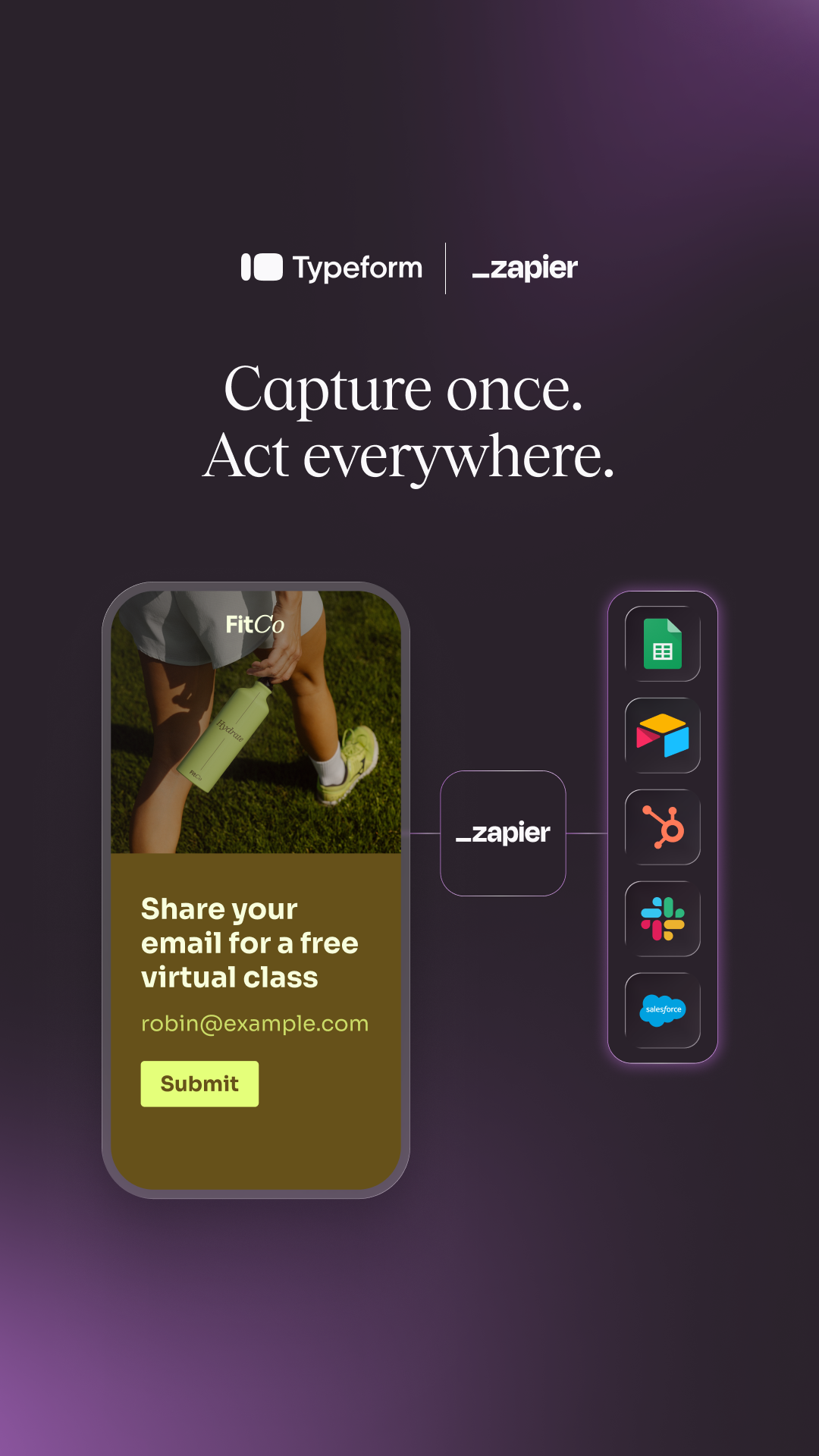 Typeform Facebook ad