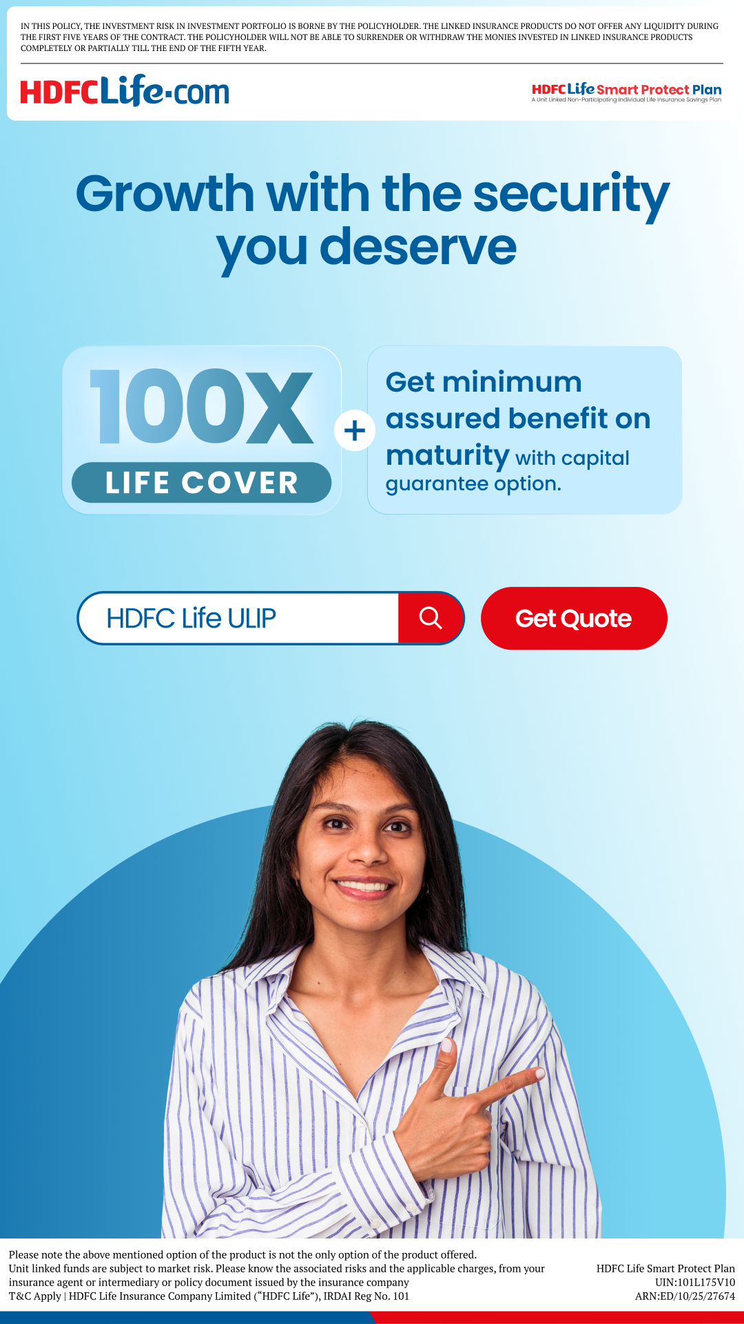 HDFC Life Facebook ad