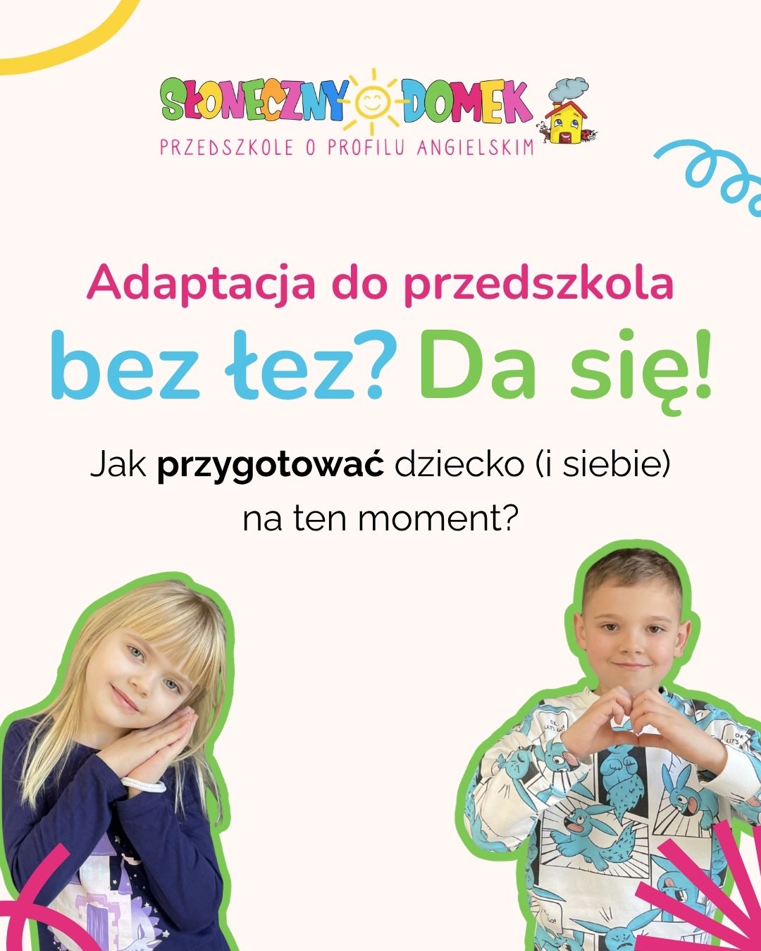 Przedszkola Słoneczny Domek Facebook ad: Pierwsze dni w przedszkolu to duża zmiana… nie…
