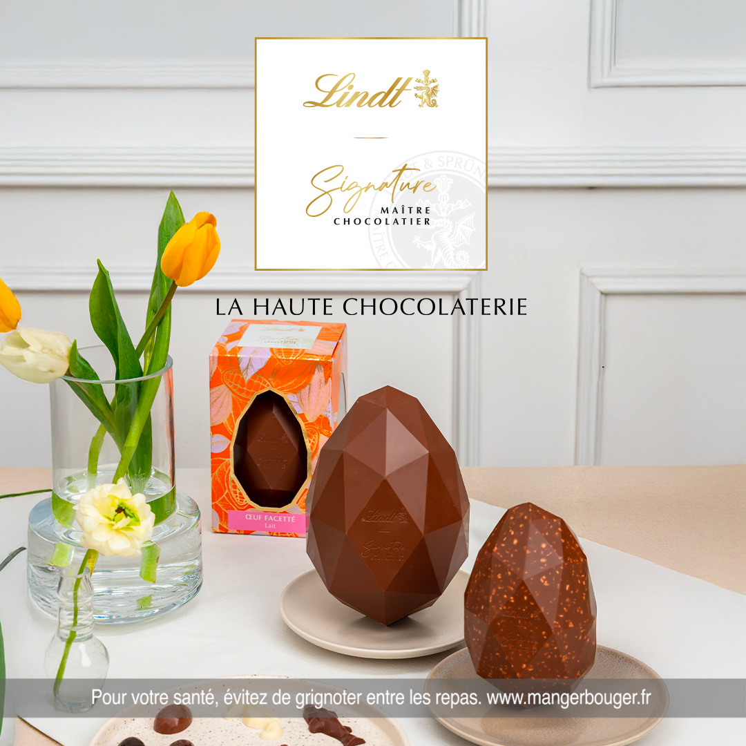 Lindt Facebook ad