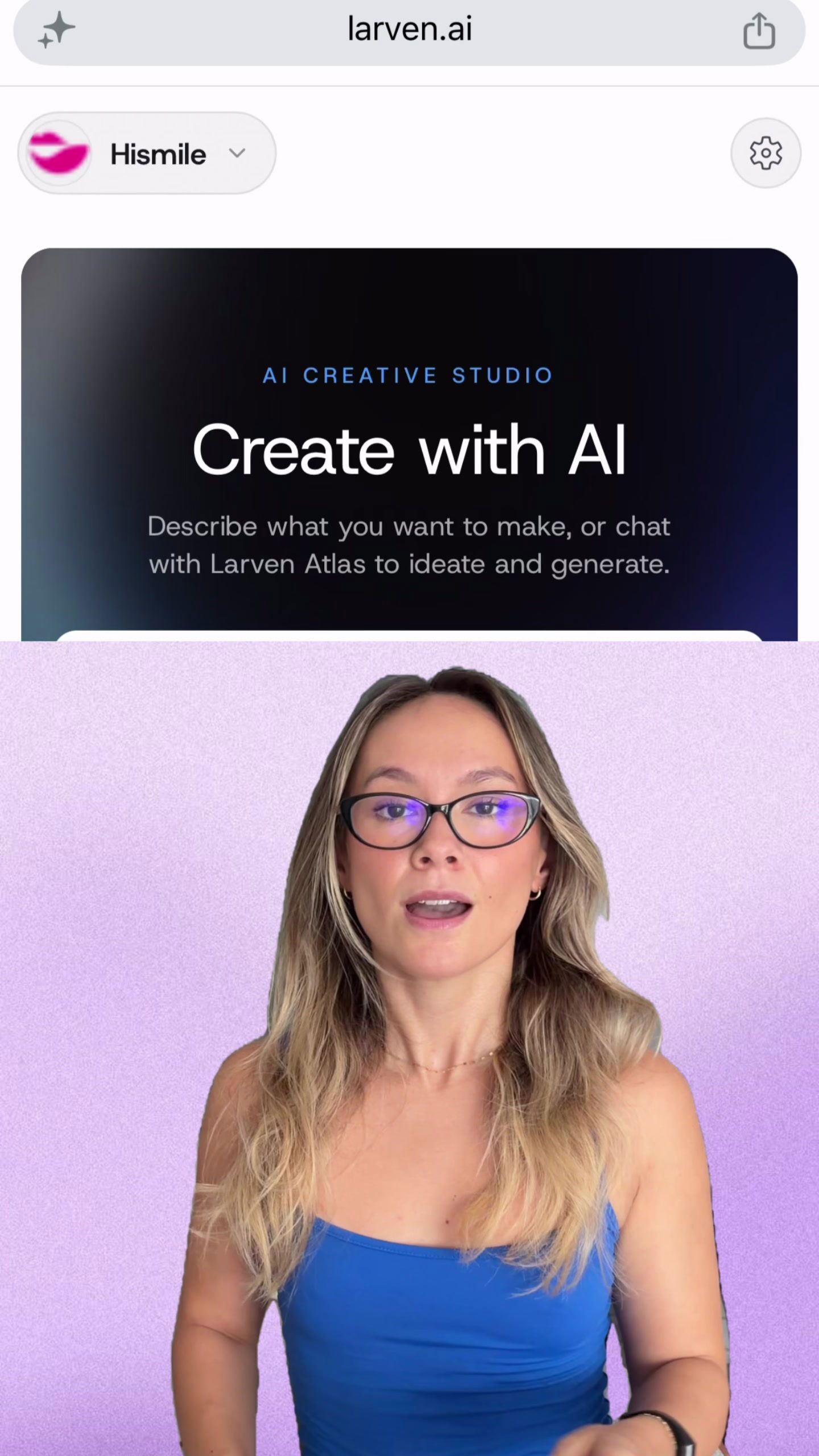 Larven AI Facebook ad: Create More Winning Ads