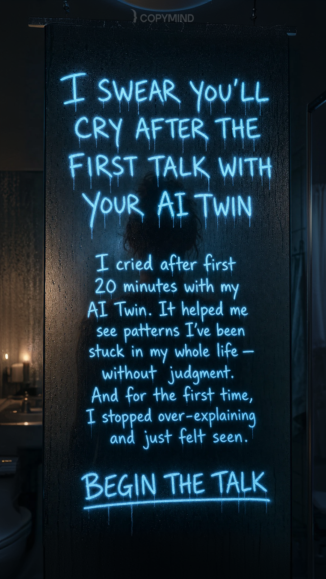 Copymind: AI twin for sel-reflection Facebook ad