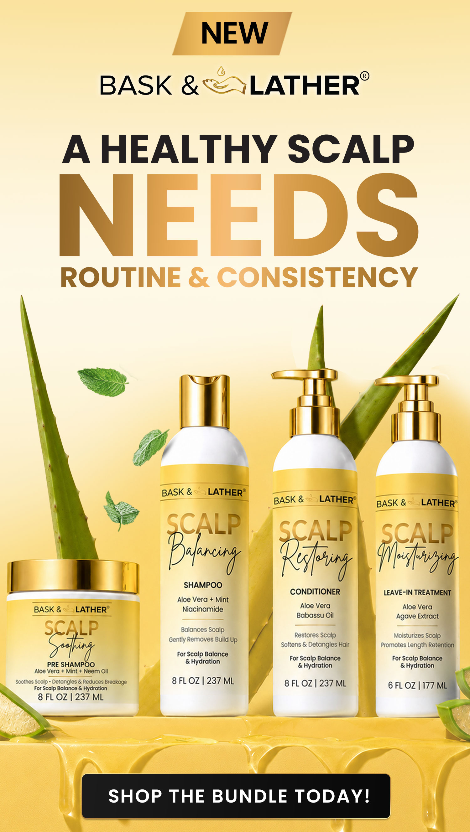 Bask & Lather Co Facebook ad