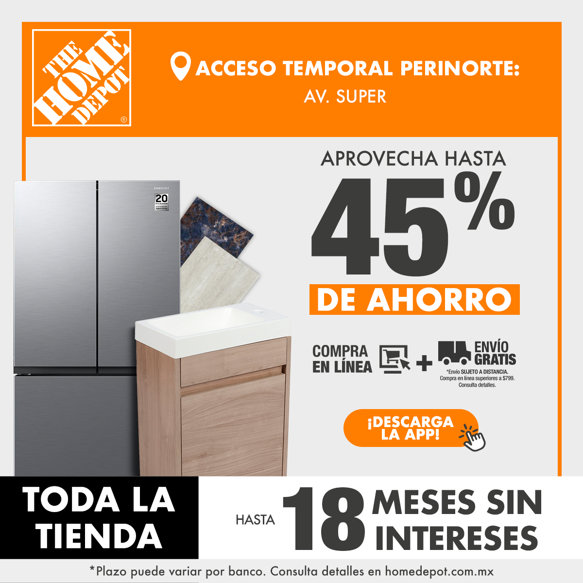 The Home Depot México Facebook ad