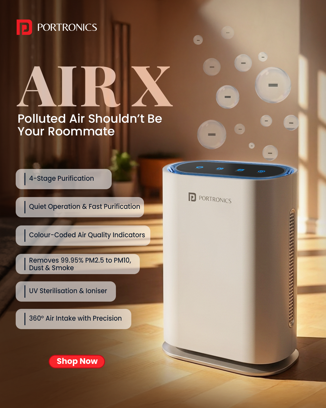 Portronics Facebook ad