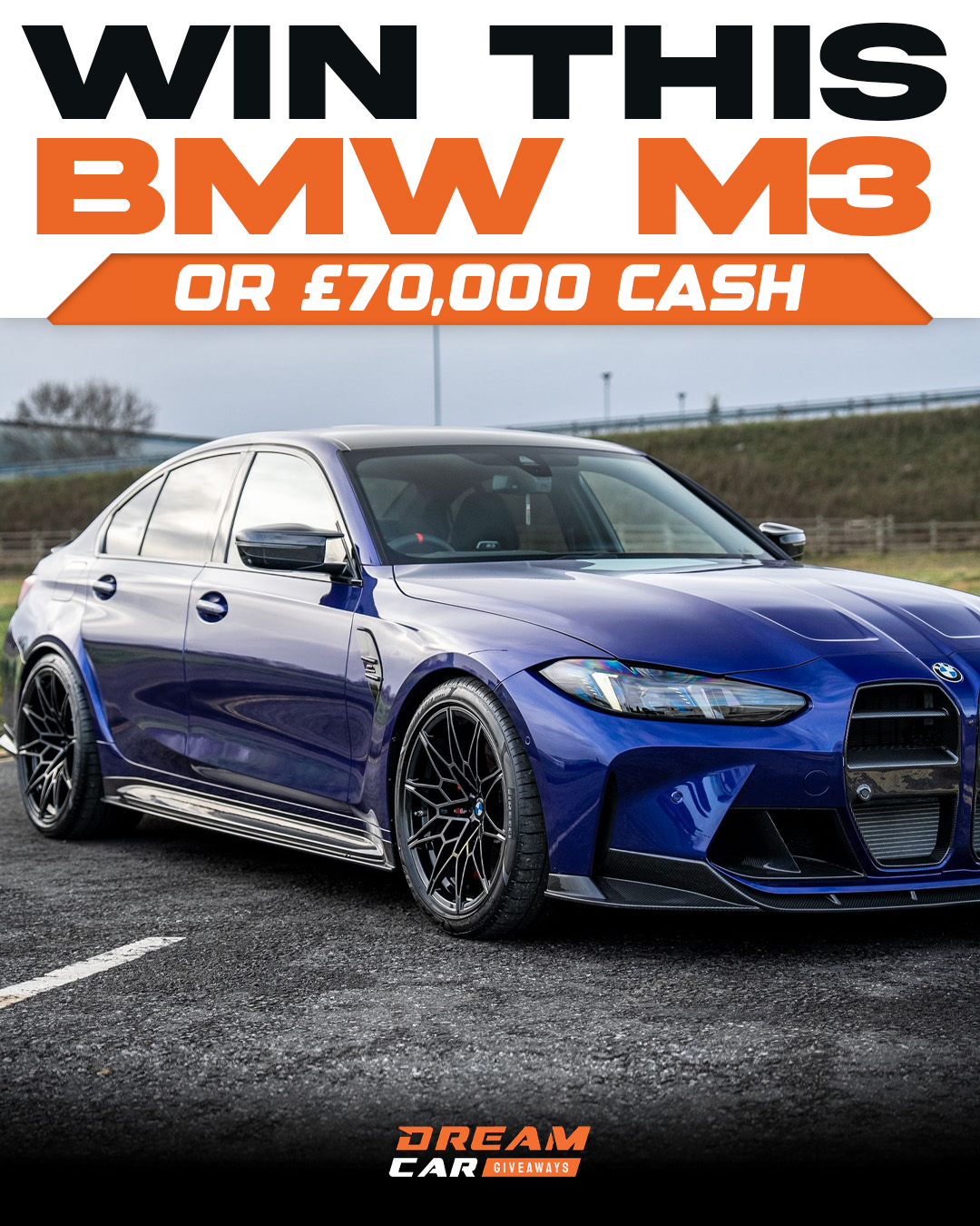 Dream Car Giveaways Facebook ad