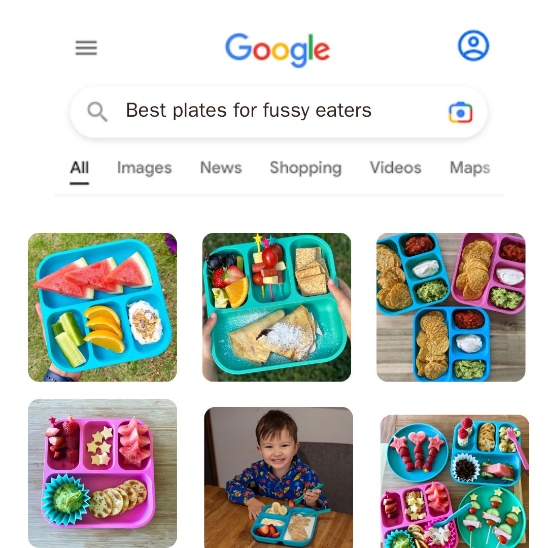 Bobo&boo Plant-Based Dinnerware Facebook ad: The Magic Plate Every Parent is Raving About!
