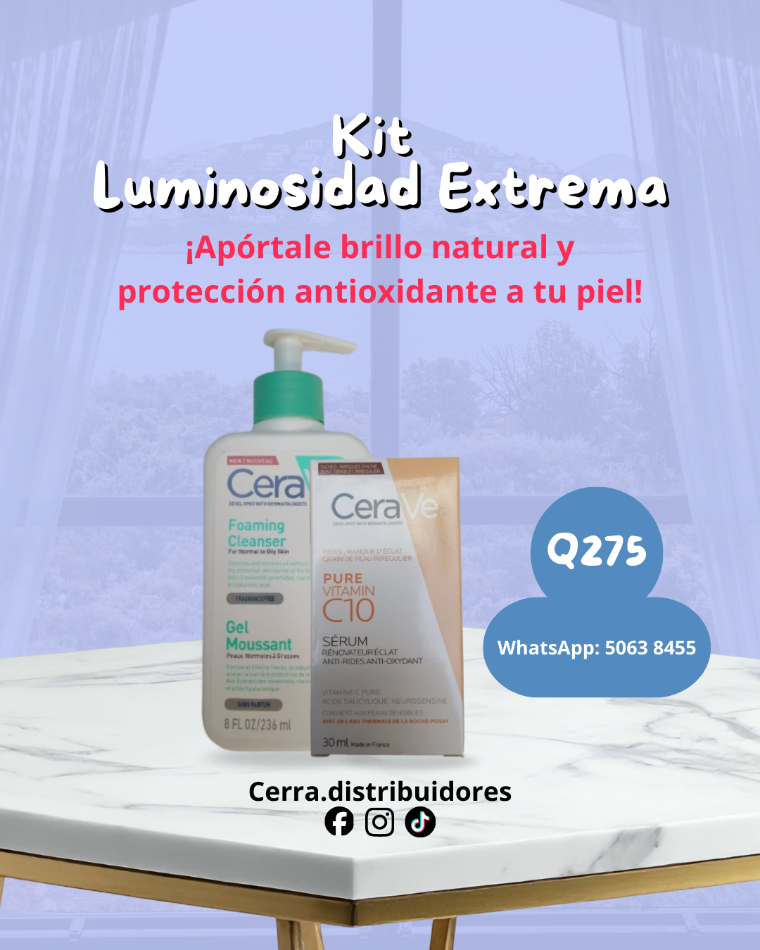 Cerra.Distribuidores Facebook ad: ¡Este 2026, dale a tu piel la rutina…