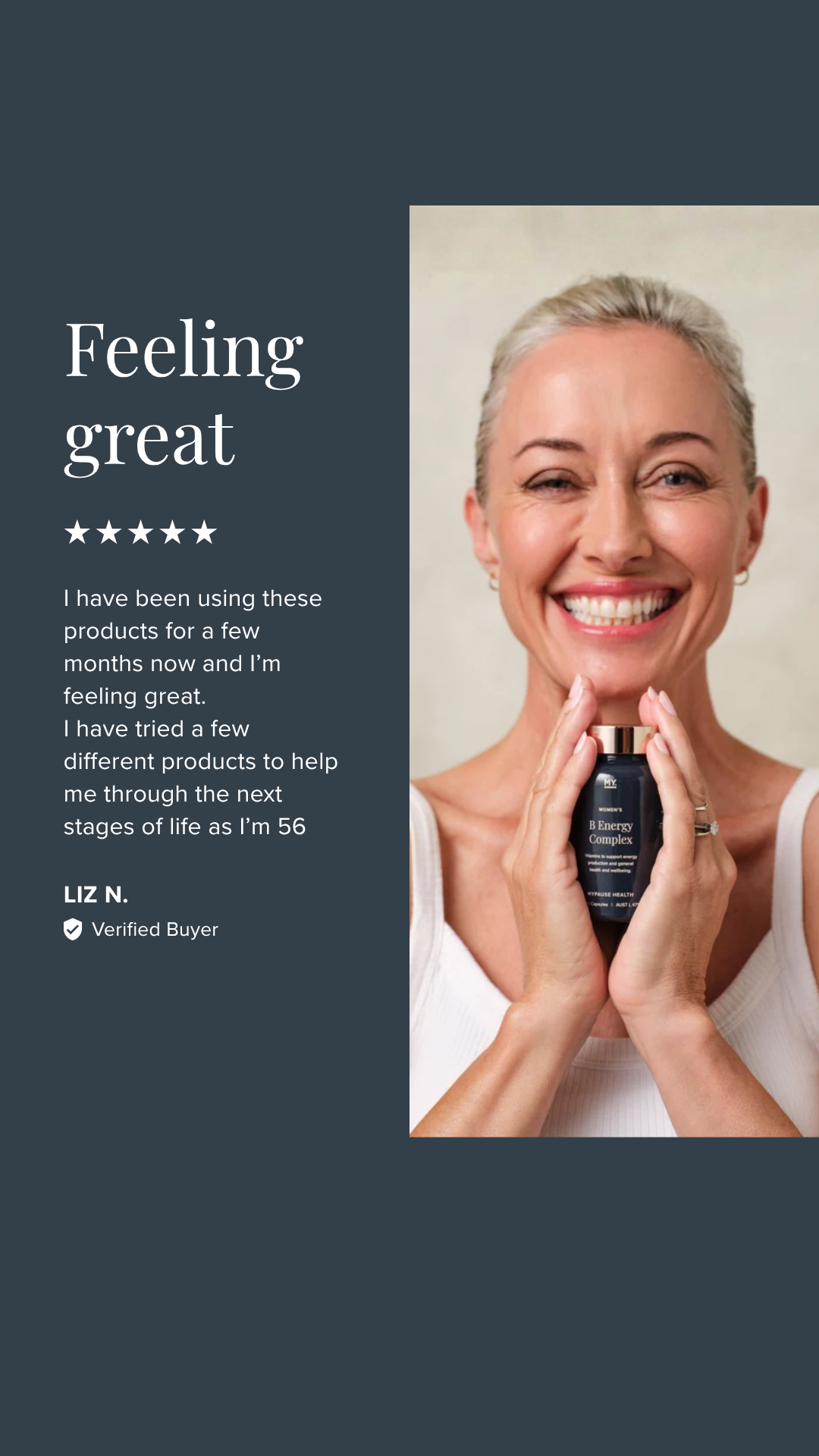 MyPause Health Facebook ad