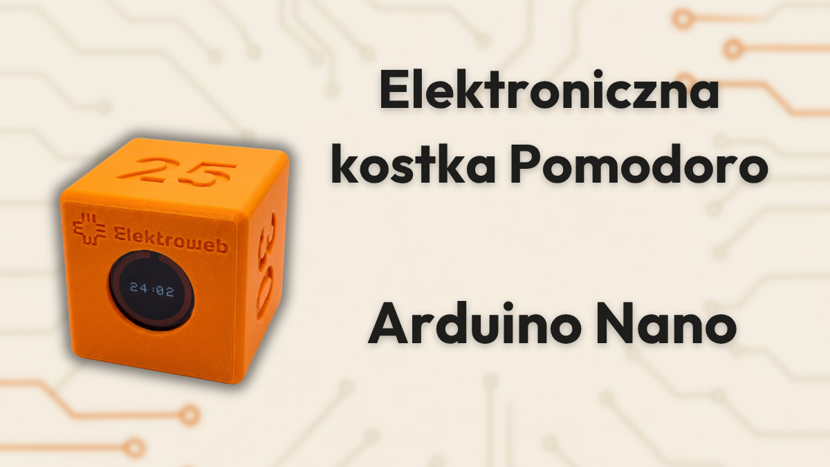 Elektroweb.pl Facebook ad: Elektroniczna kostka Pomodoro do zarządzania czasem…