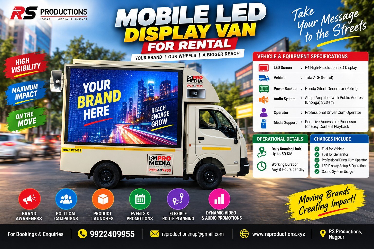 RS Productions Facebook ad