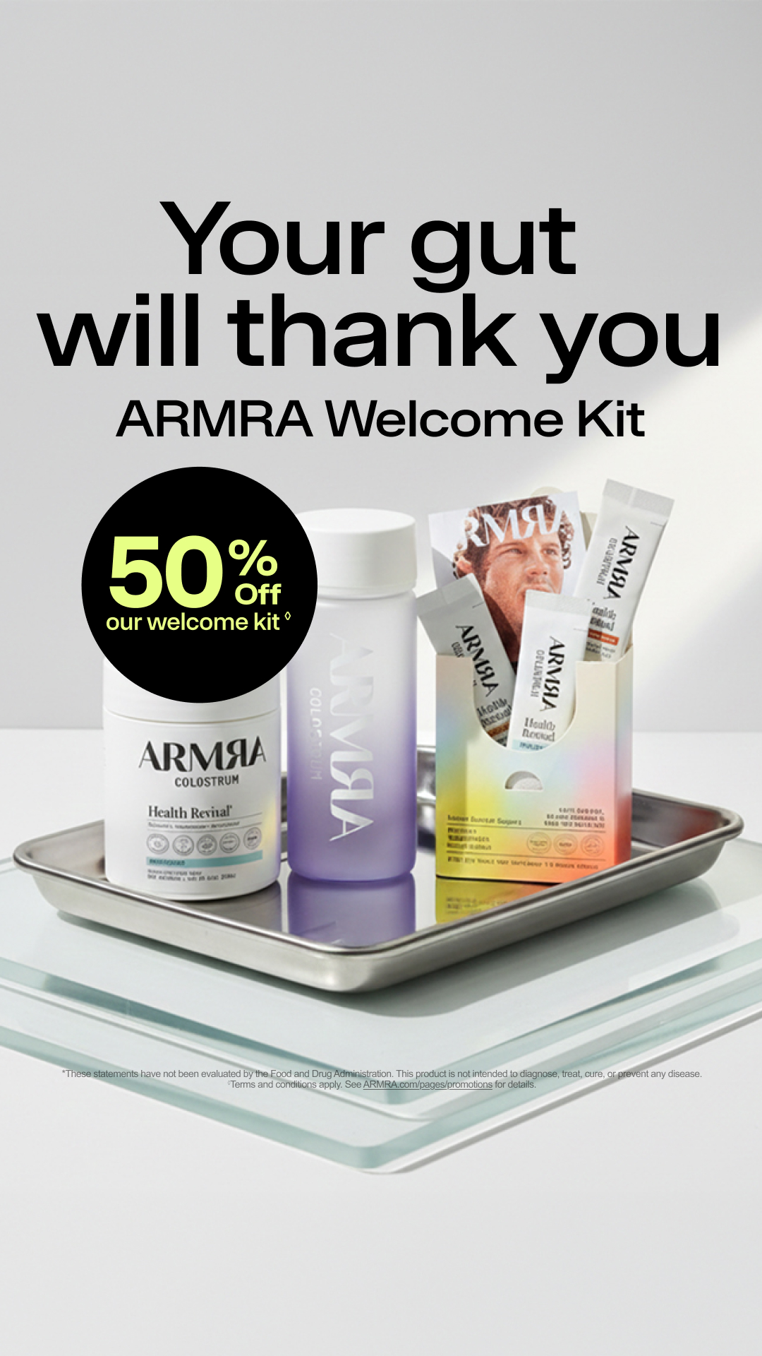 ARMRA Facebook ad