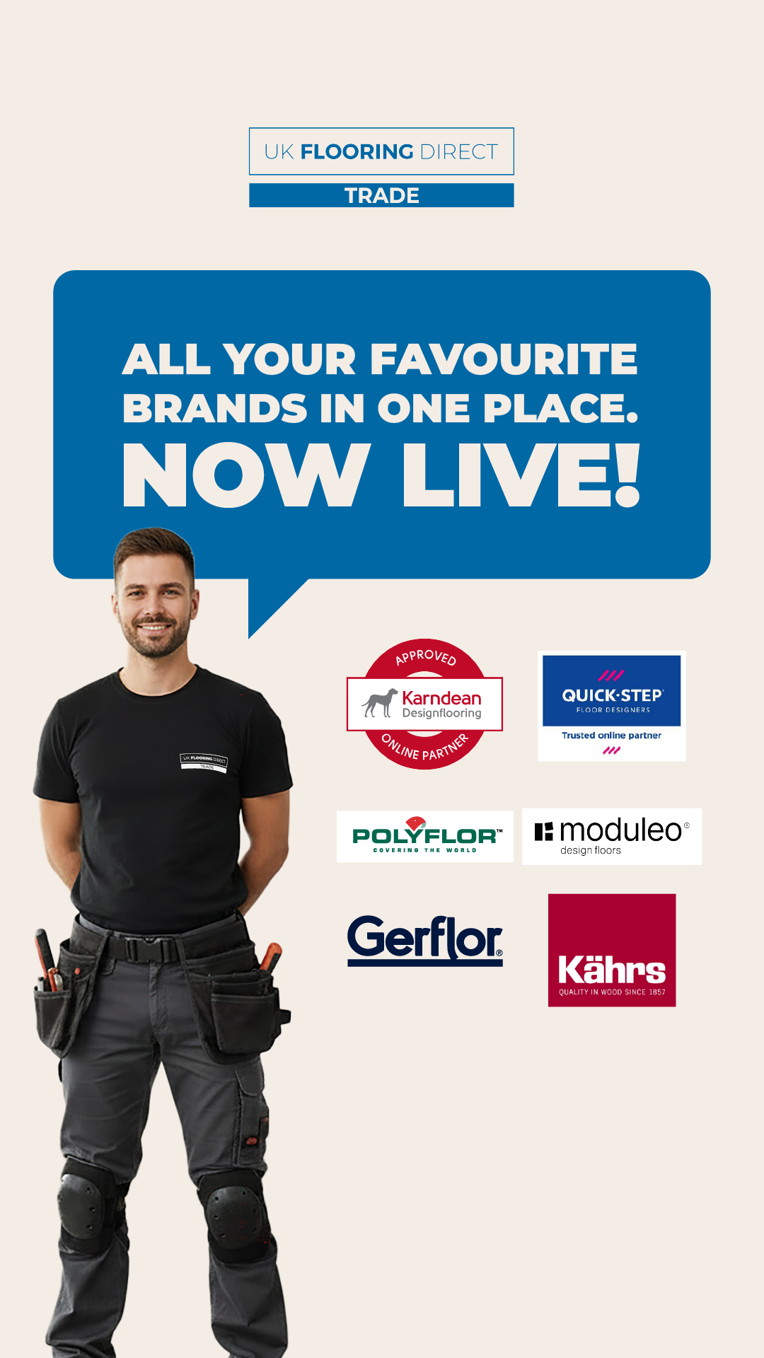 UK Flooring Direct Facebook ad