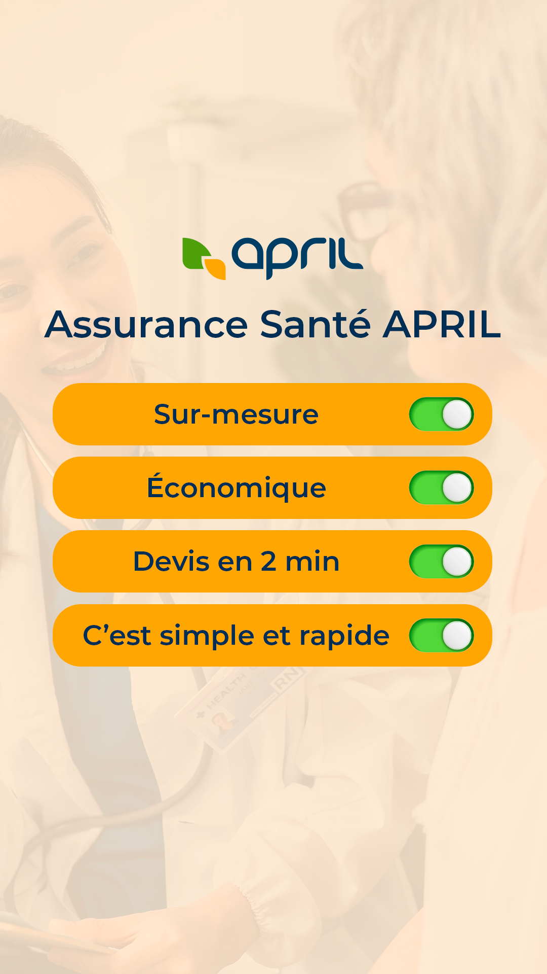 APRIL Facebook ad
