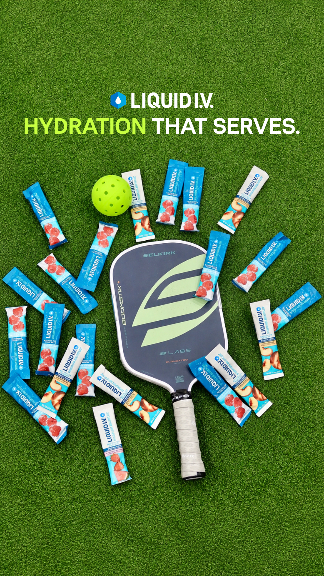 Liquid I.V. Facebook ad: Hydration That Serves