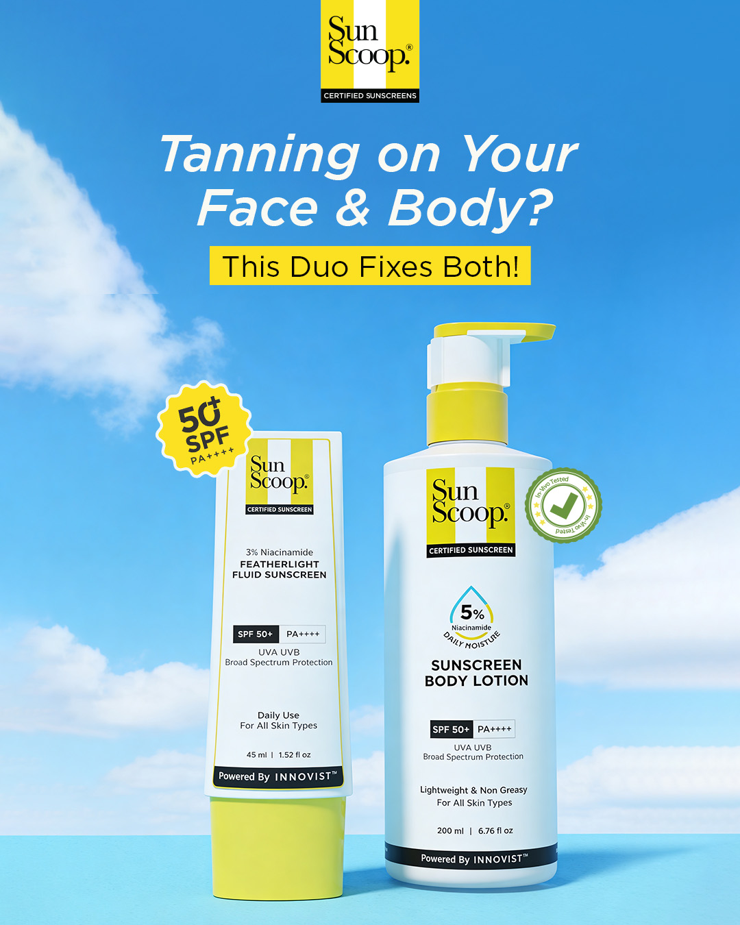 Sunscoop Facebook ad