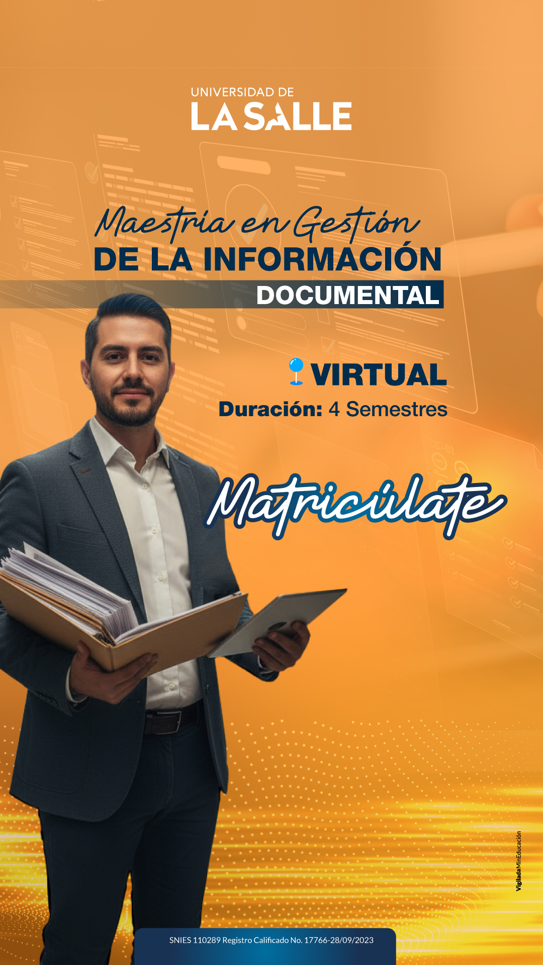 Universidad de La Salle Facebook ad from May 16, 2026