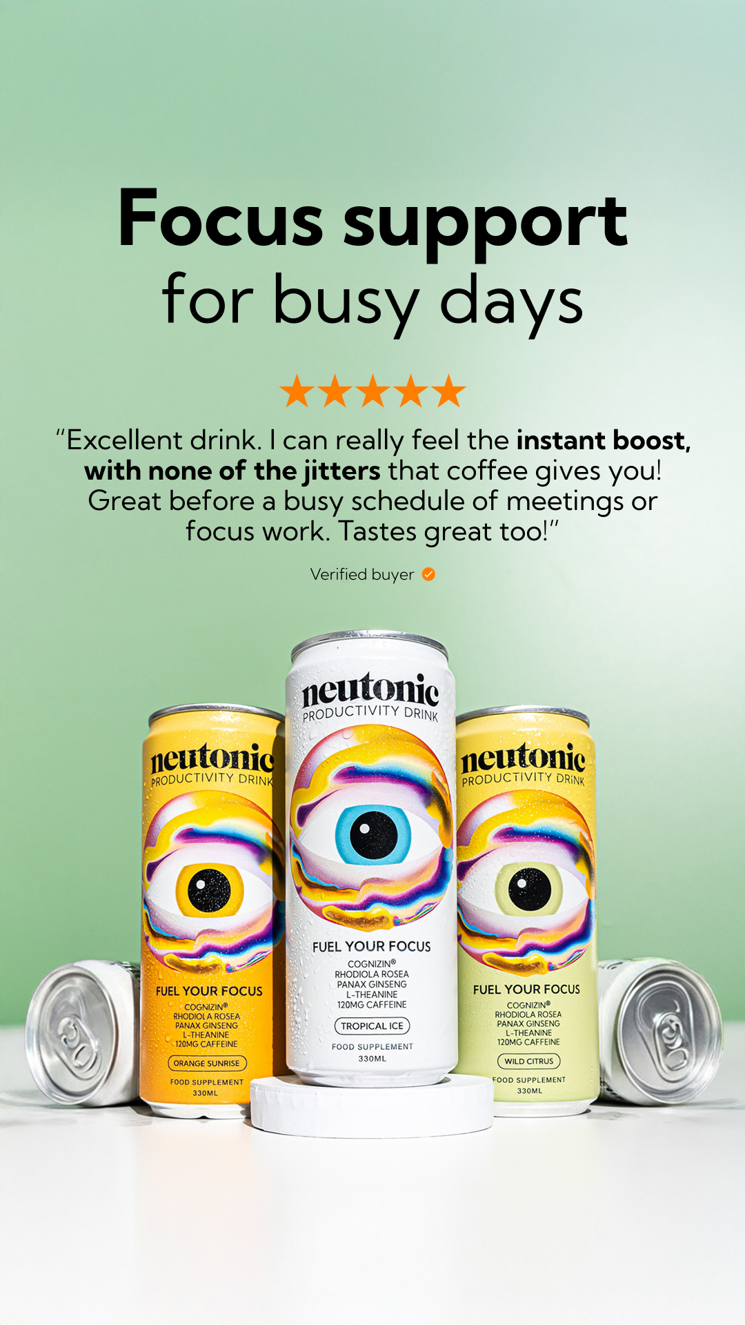 Neutonic Facebook ad