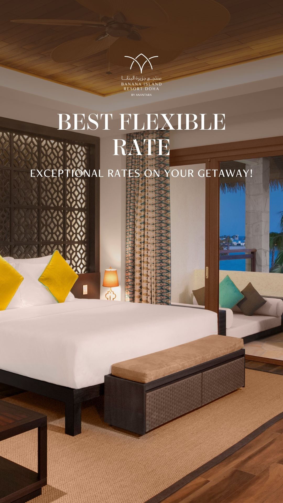 Banana Island Resort Doha by Anantara Facebook ad