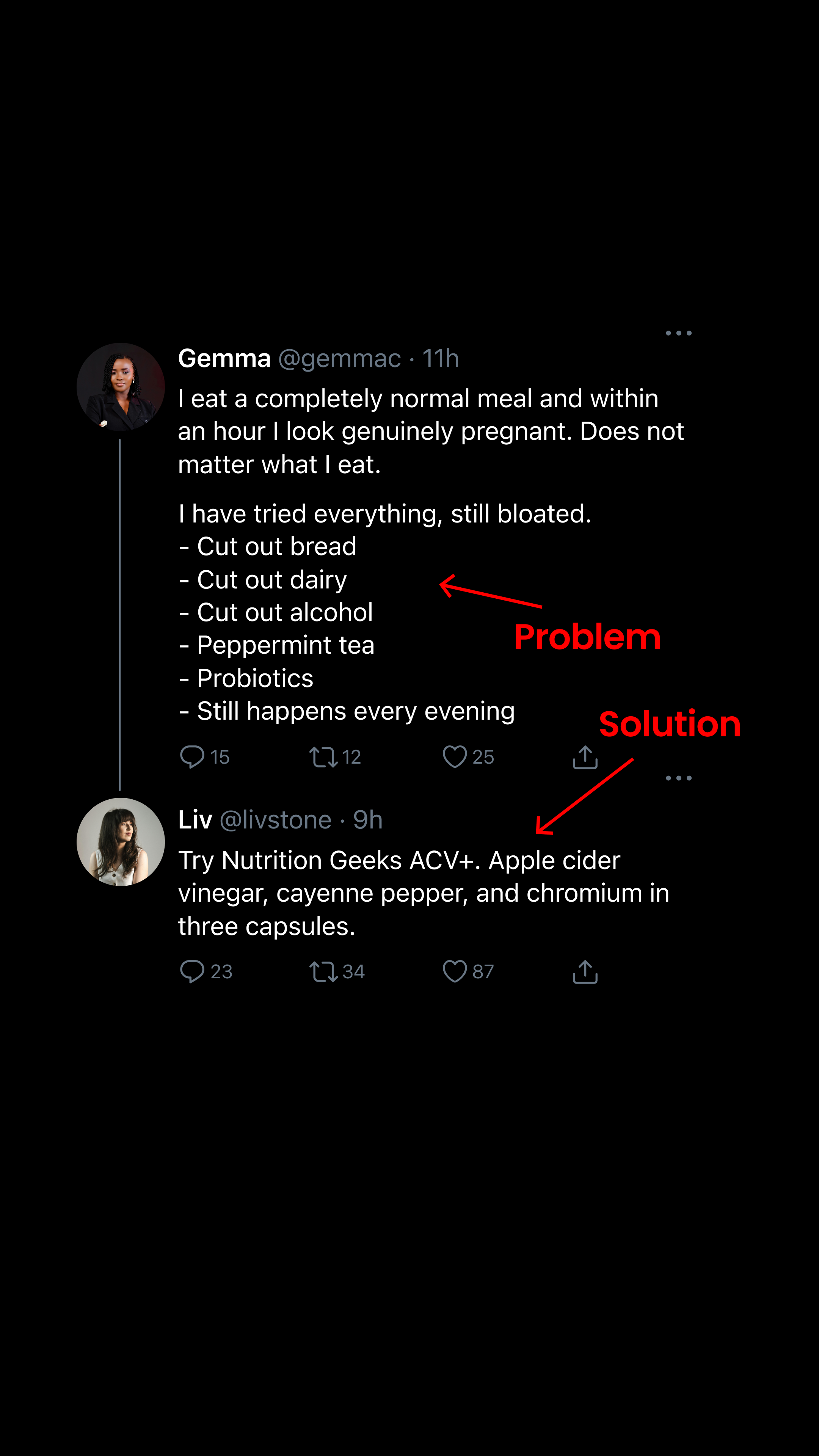 Nutrition Geeks Facebook ad