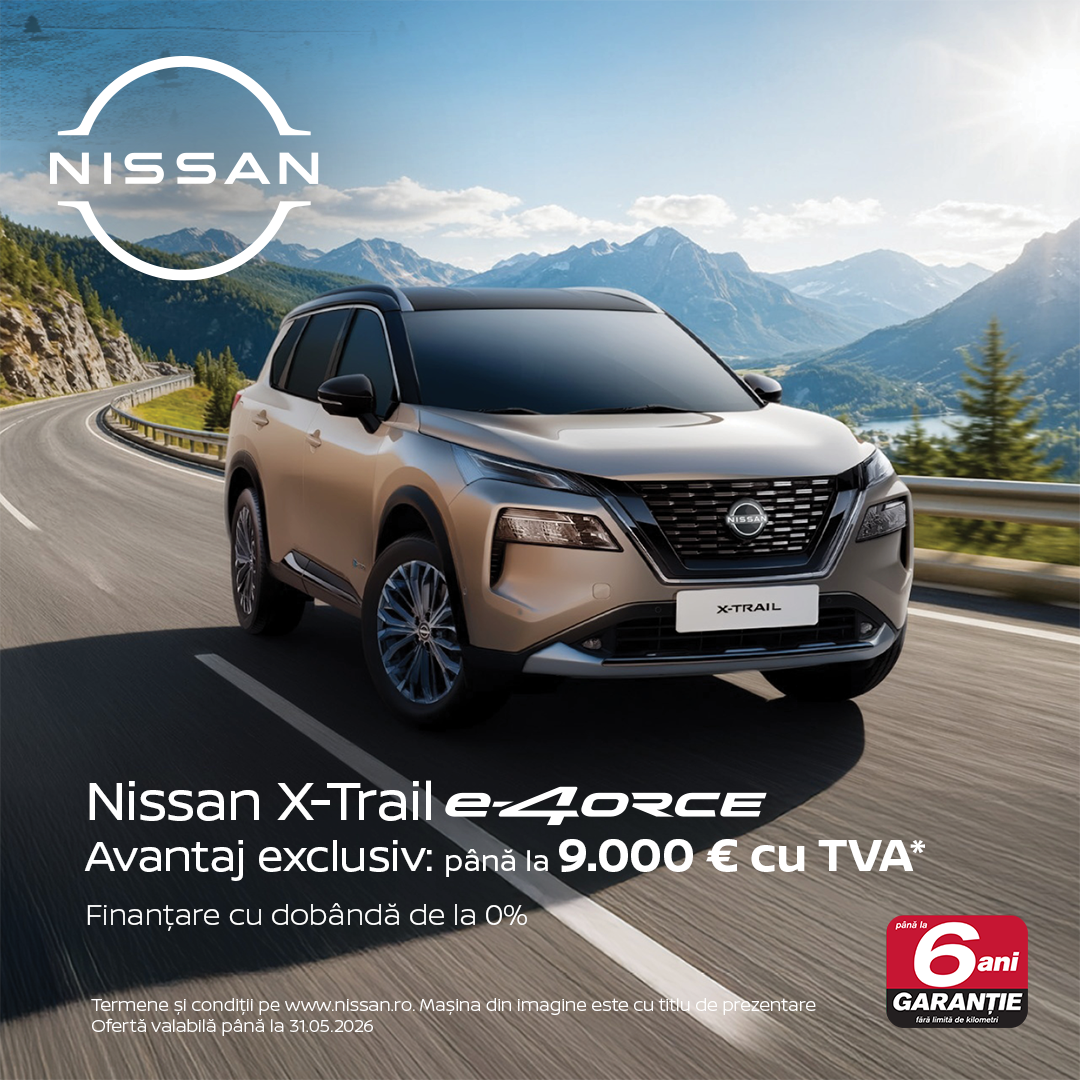 Nissan Facebook ad: Creat pentru drumuri spectaculoase