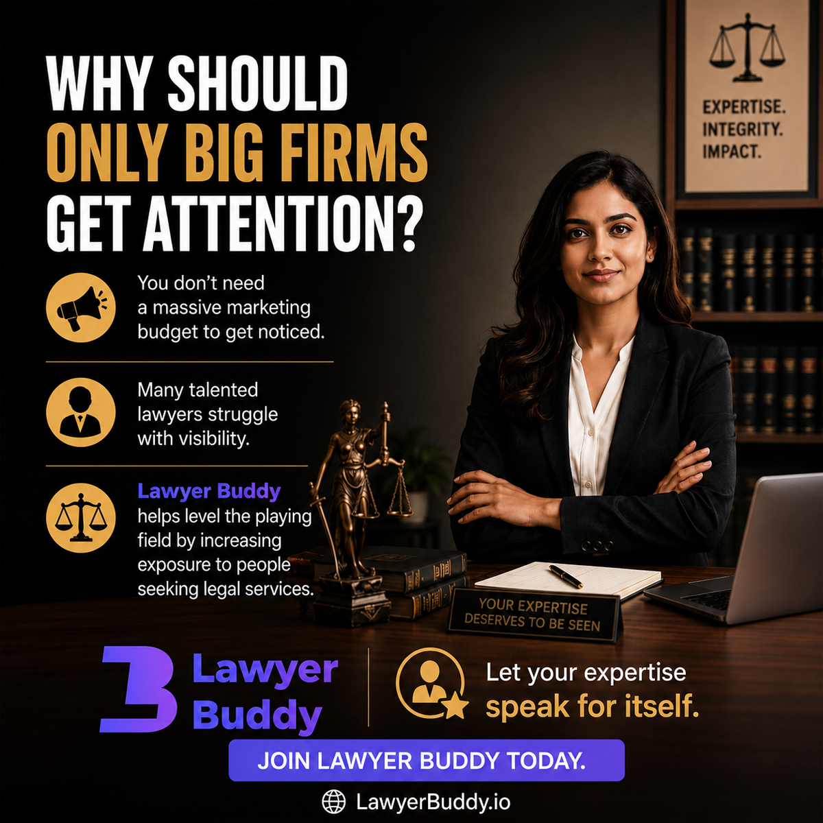 LawyerBuddy Facebook ad: Join India’s First AI Legal Platform