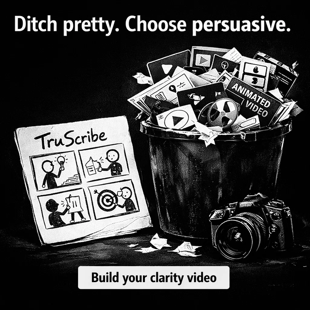 TruScribe Facebook ad