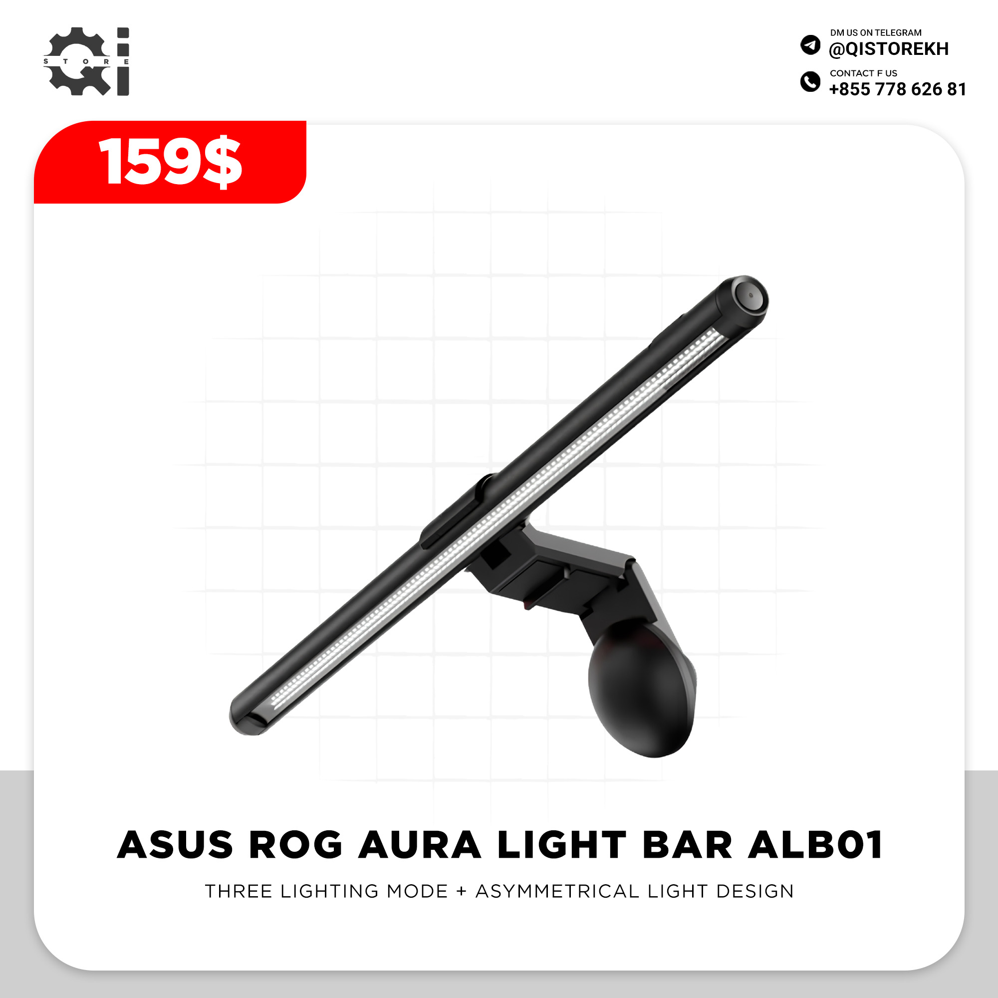 Qi Store Facebook ad: គេមកហើយៗ Brateck, Nouxi & Bemorego ម៉ូតថ្មីៗមកហើយ