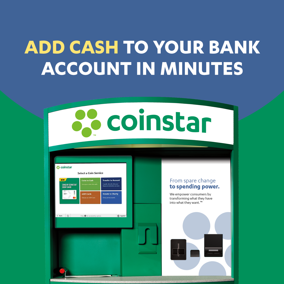 Coinstar Facebook ad