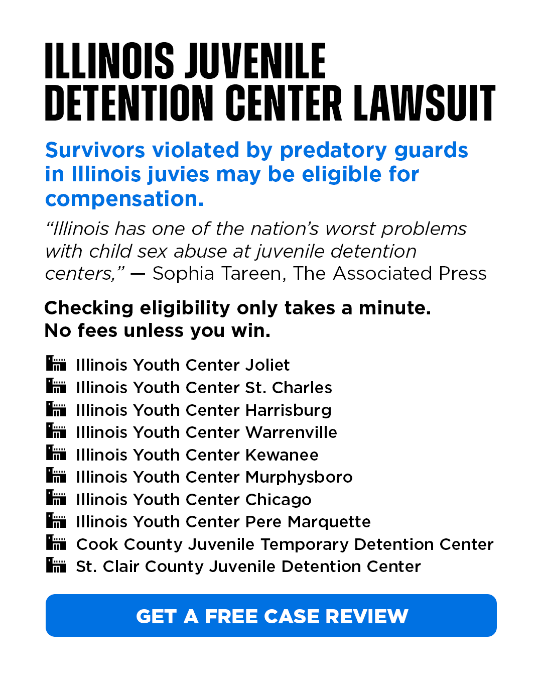 The Justice Partners Facebook ad from Feb 24, 2026