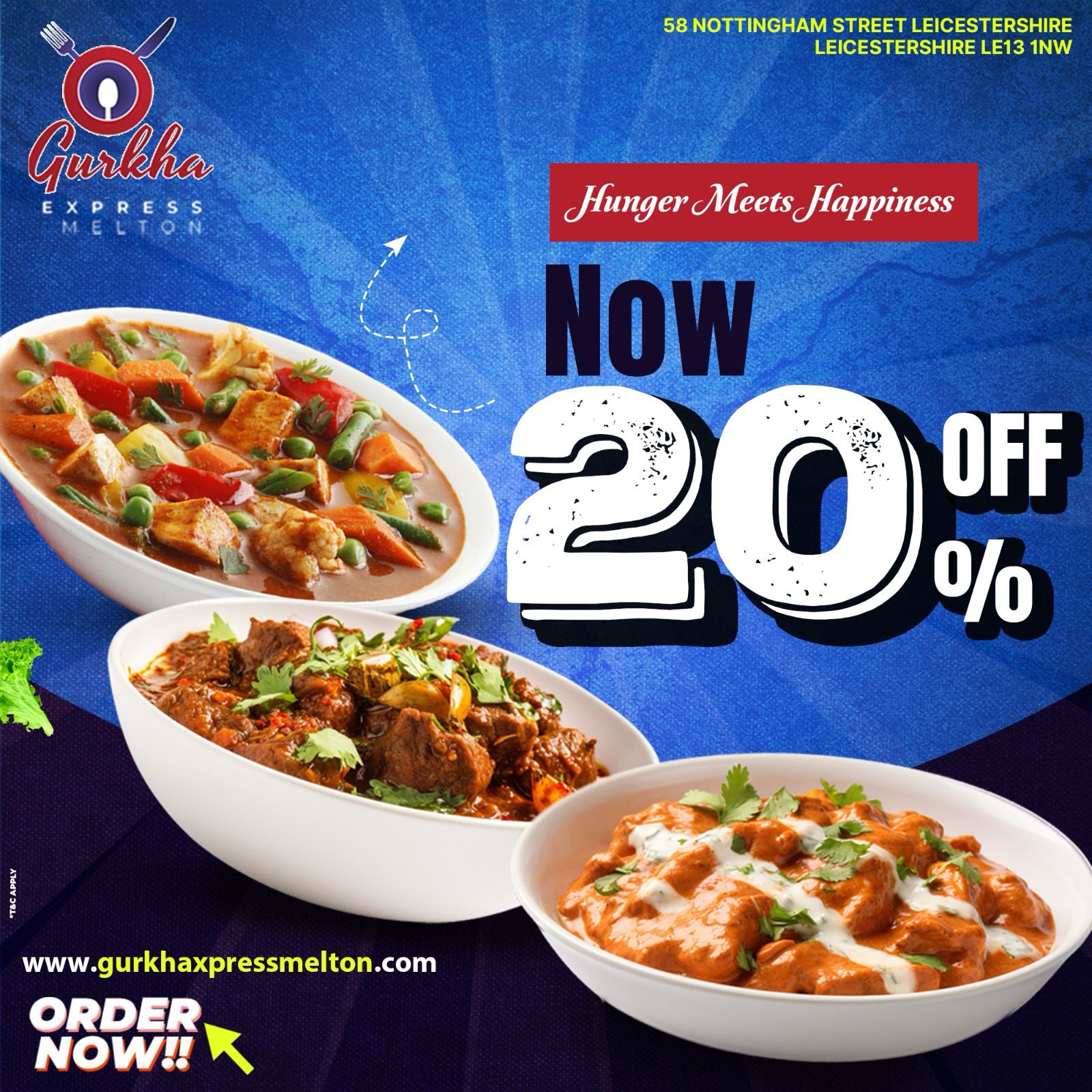 Gurkha Express Melton nepalese and Indian Fine dine Restaunt Facebook ad: Hit LIKE to our page to know more…