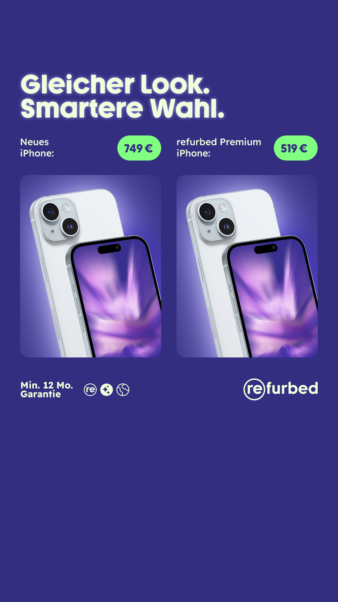 refurbed Facebook ad