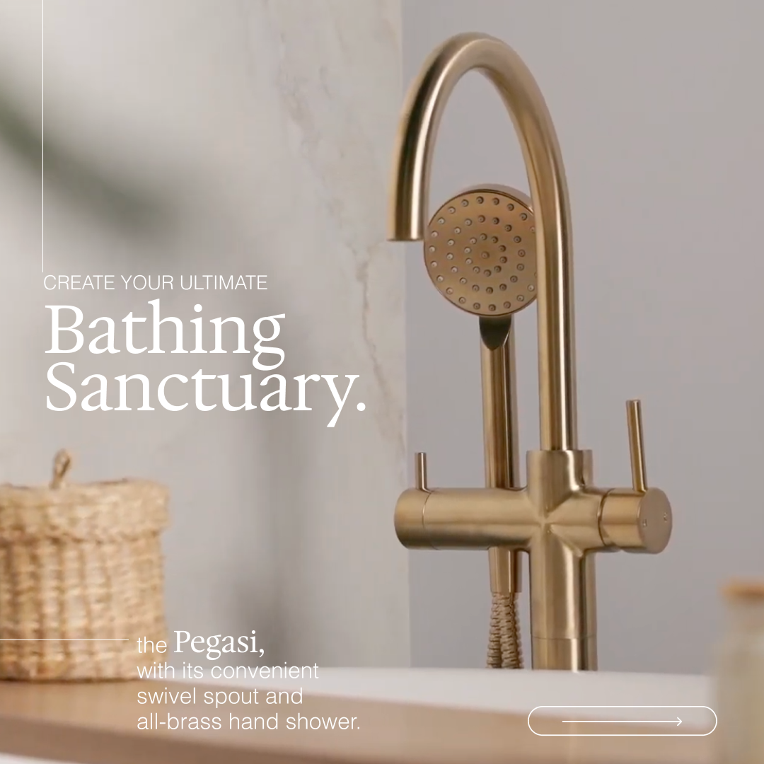 Faucet Strommen Facebook ad: Your ultimate bathing sanctuary begins with a single…