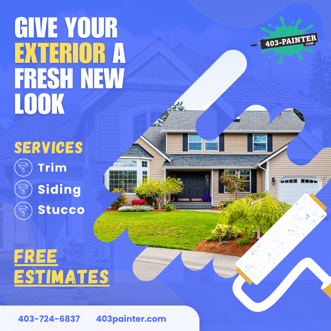 403-Painter Facebook ad: Transform your home or business with professional painting…