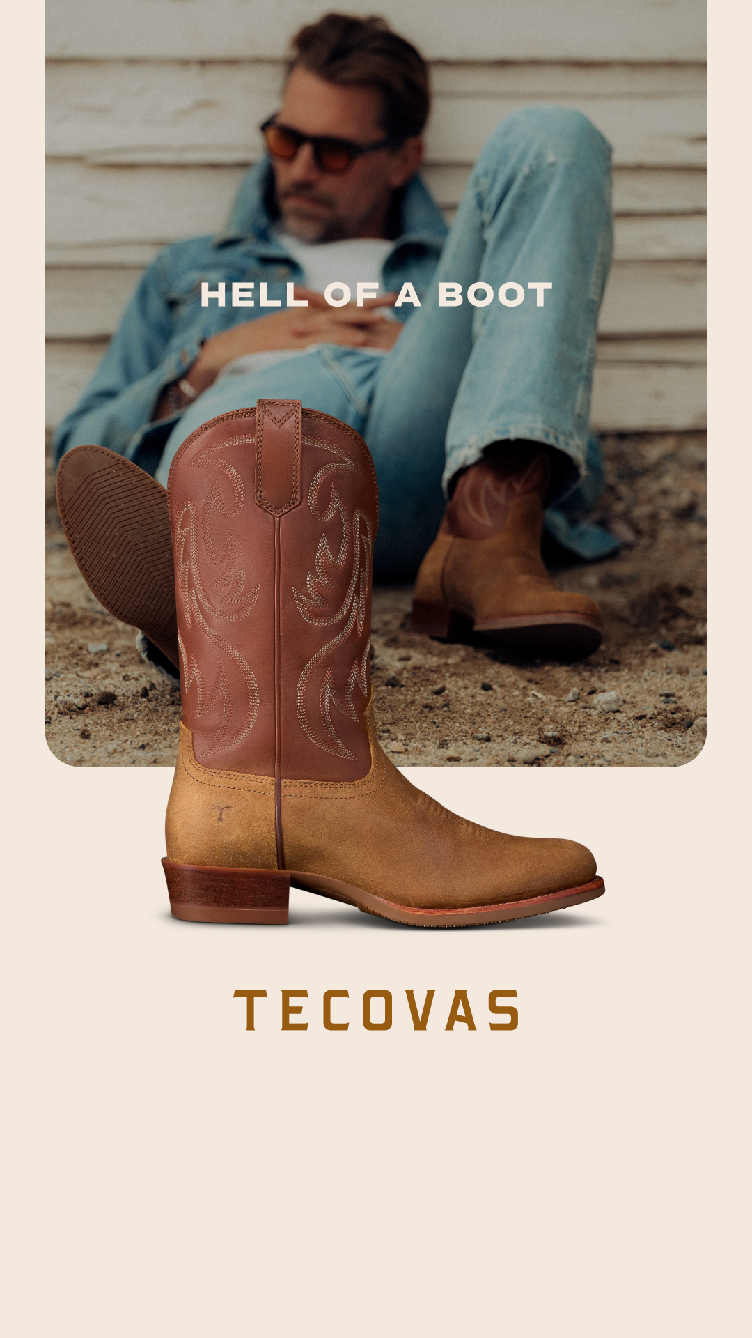Tecovas Facebook ad