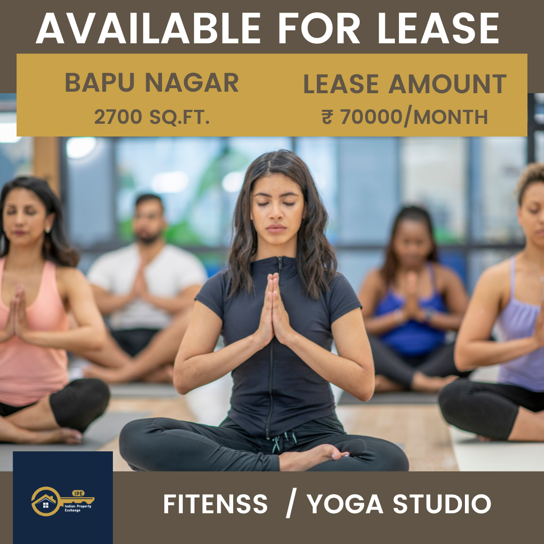Indian Property Exchange Facebook ad: 2700 Sq Ft Space for Lease, Bapu Nagar…
