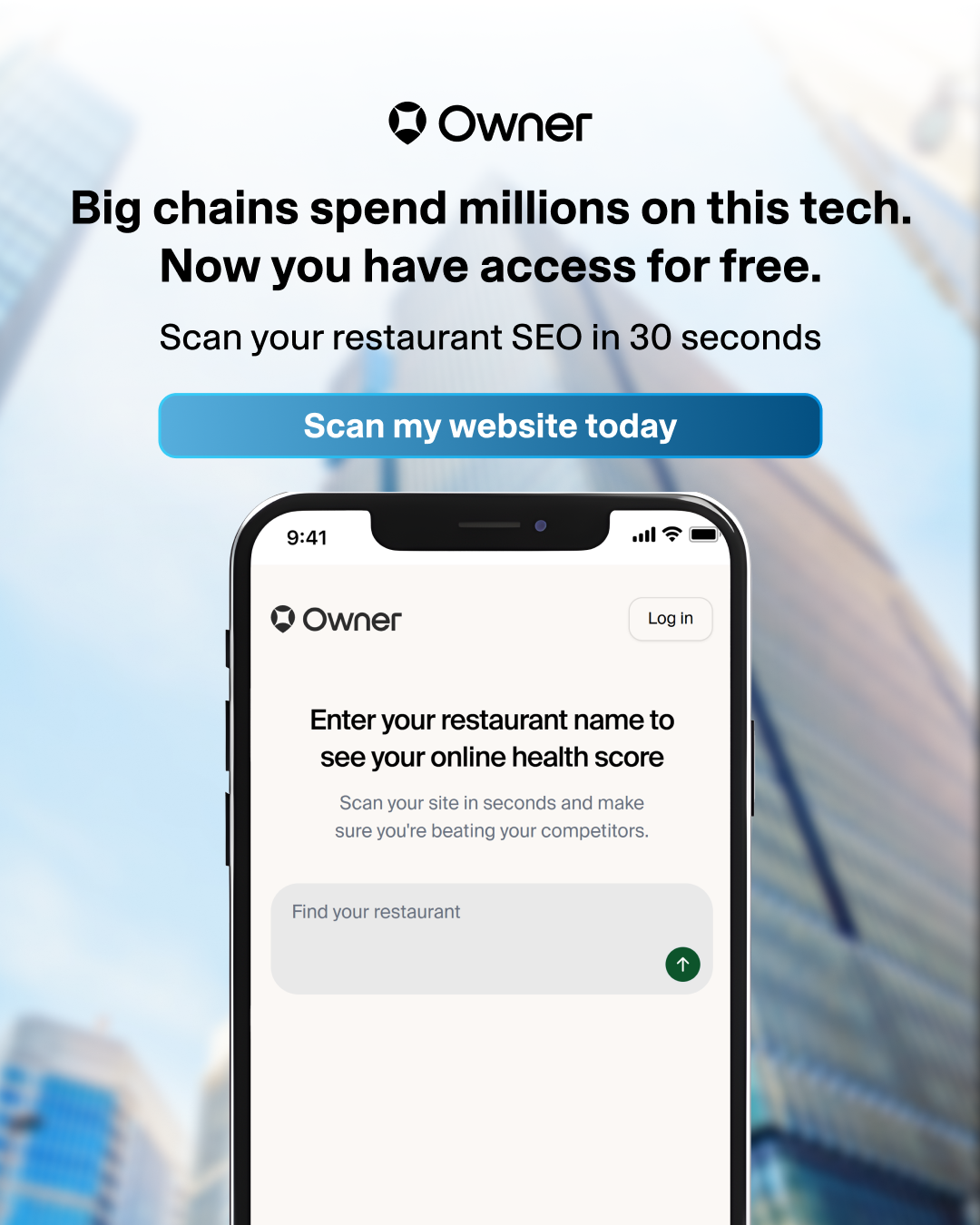 Owner.com Facebook ad