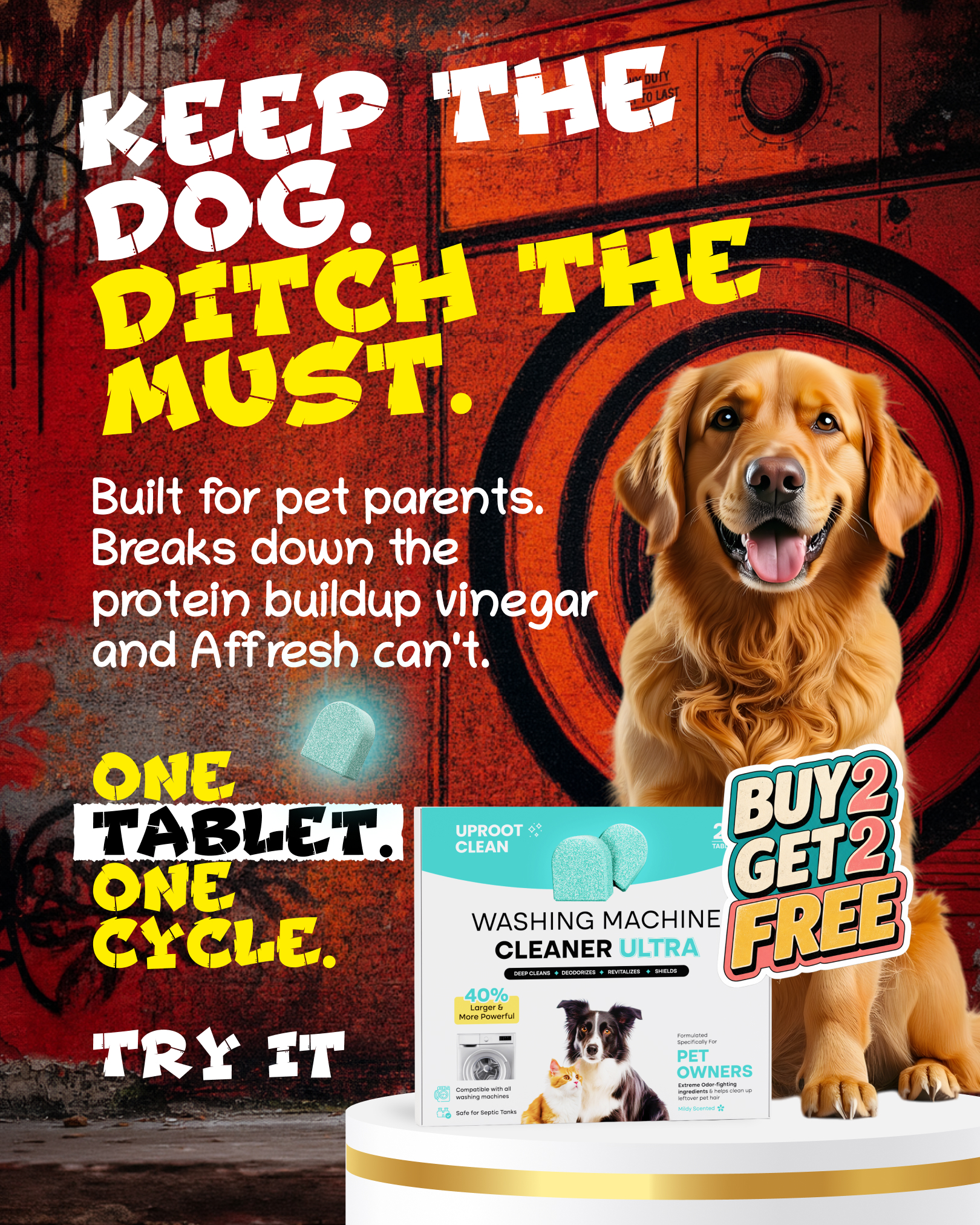 Uproot Clean Facebook ad