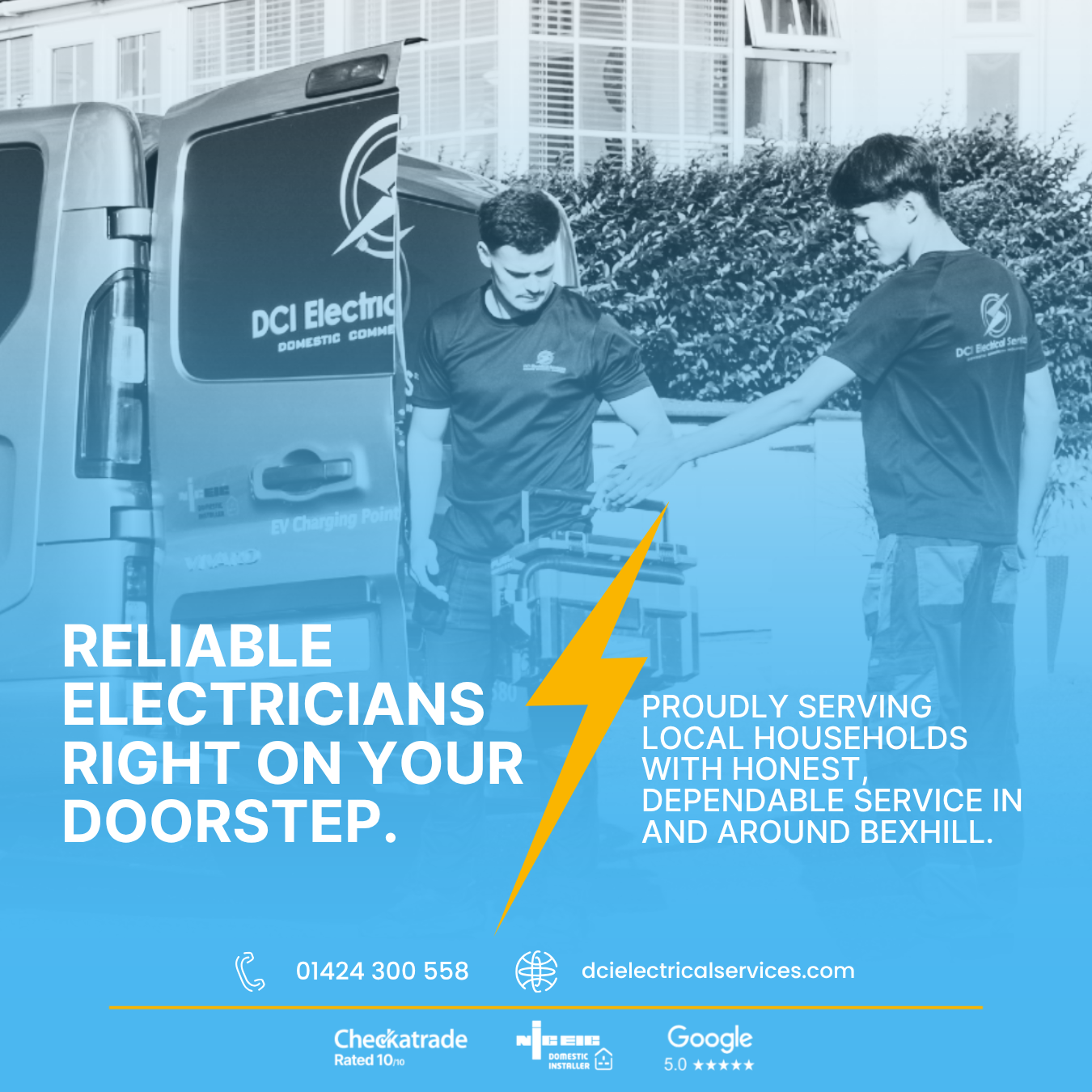 DCI Electrical Facebook ad