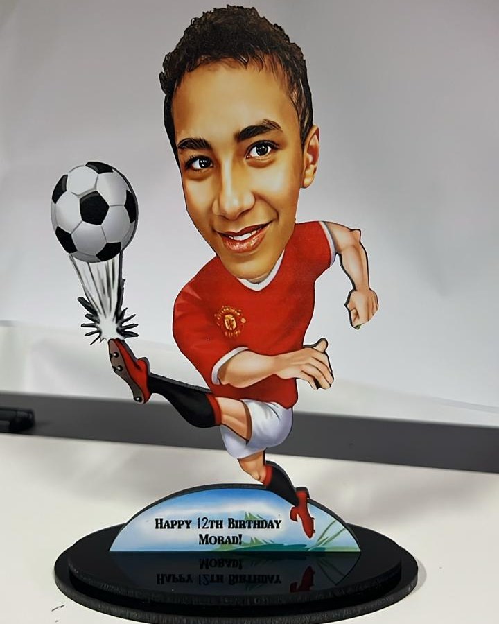 Impress by AMP Gifts Dubai Facebook ad: Because some memories deserve a little character.