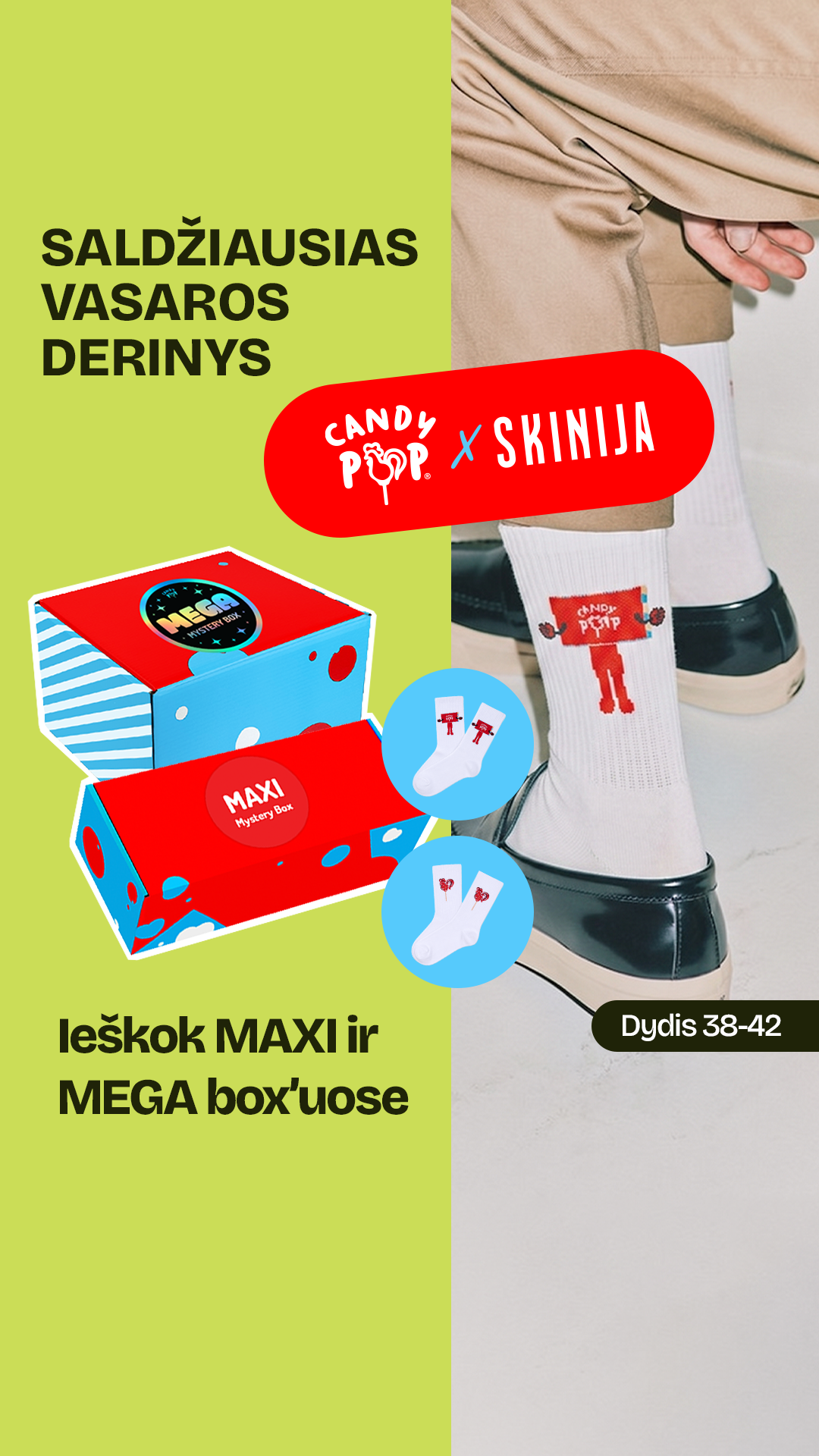 Candy POP Facebook ad